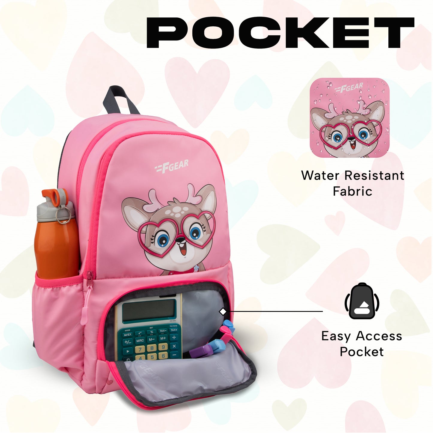 Little Magic 22L Rose Pink Backpack