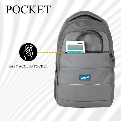 Ranch 26L Grey Laptop Backpack