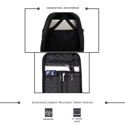 Bellagio 20L Grey Laptop Backpack
