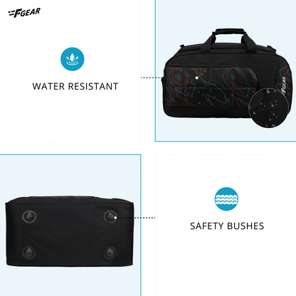 Enduro Topo 32L Black Travel Duffle bag