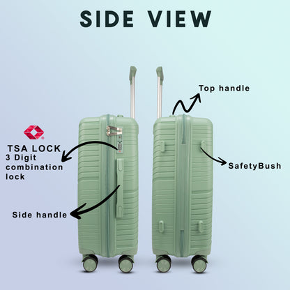 Aegis 22" Pista Green Cabin Small Suitcase