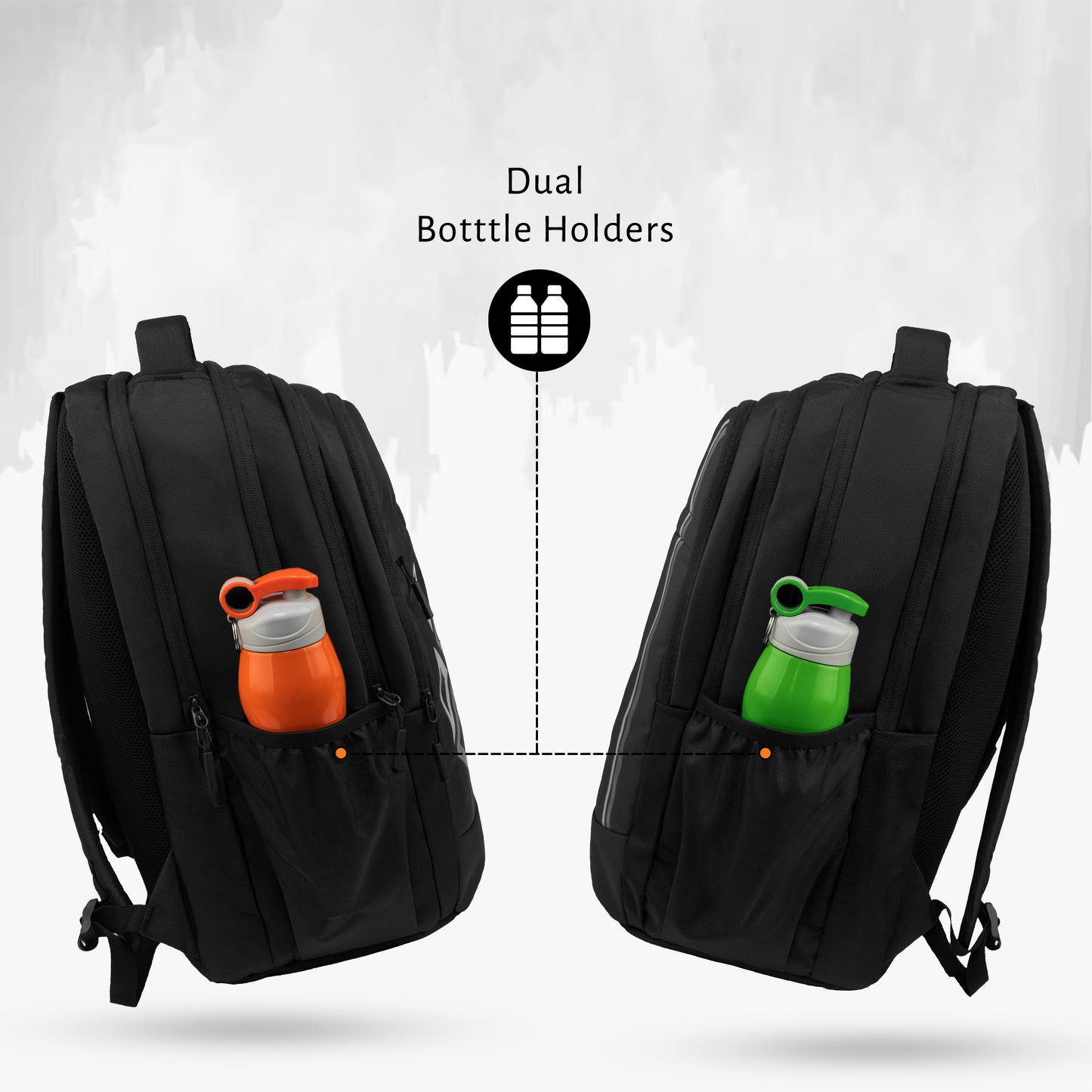 Noir 29L Black Backpack