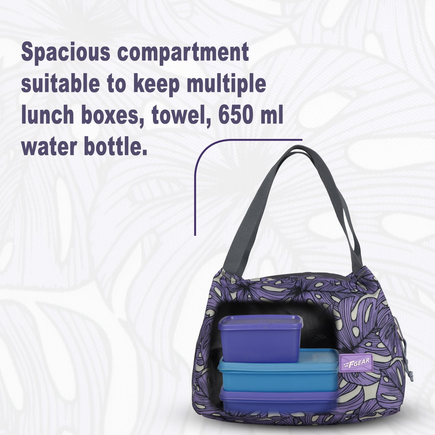 Tidbit 6L Lavender Lunch Bag