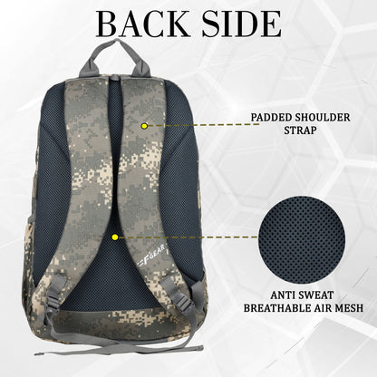 Military Raider 30L Marpat ACV Digital Camo Backpack With Rain Cover