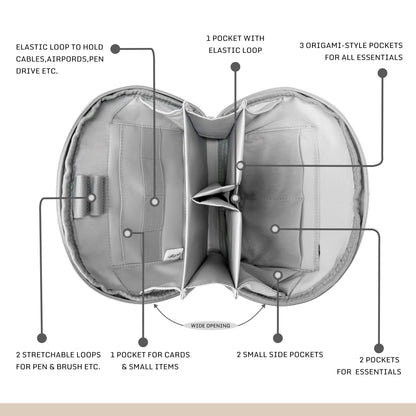 Belvoir 3L Cream Cable Organizer