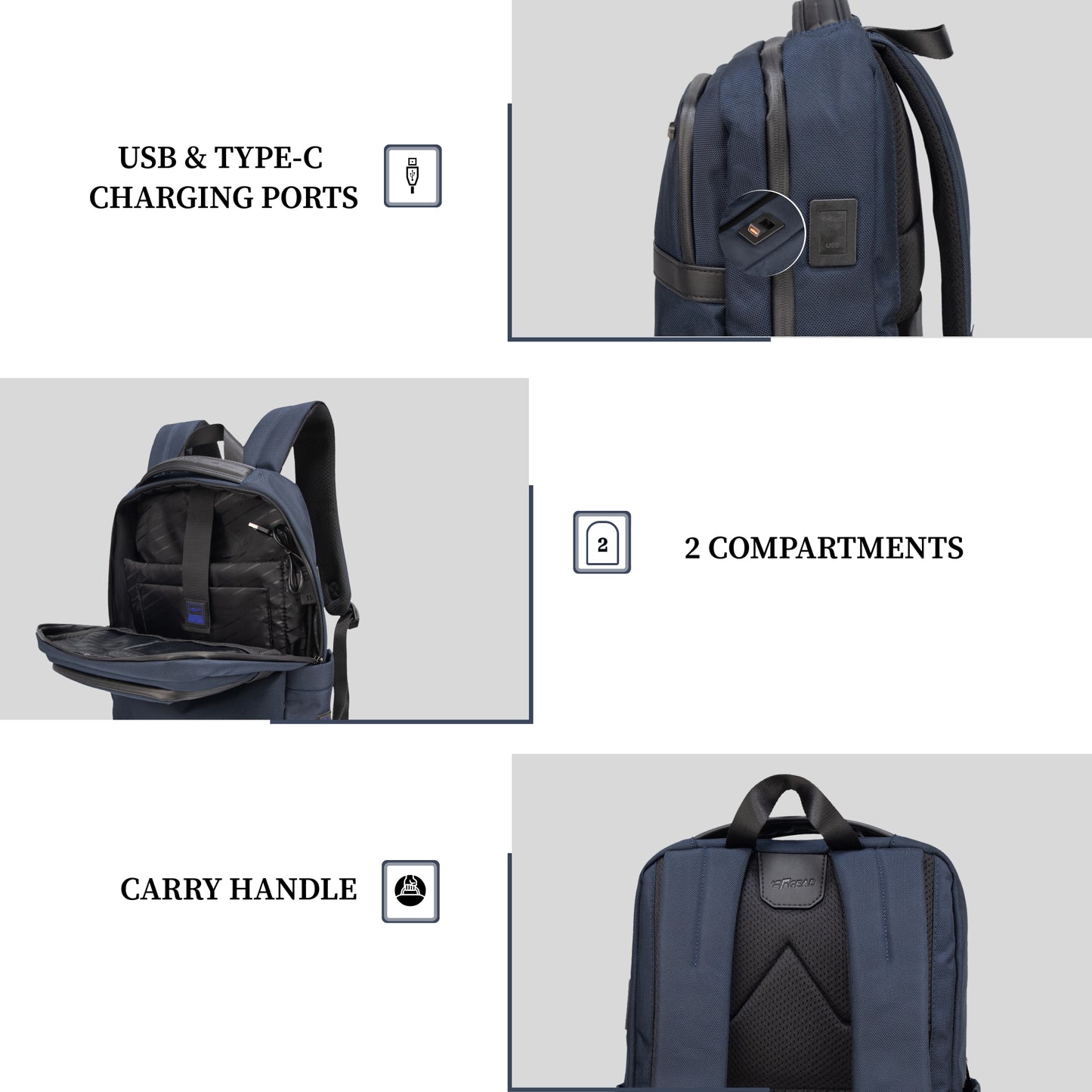 Hallstat 20L Blue Laptop Backpack