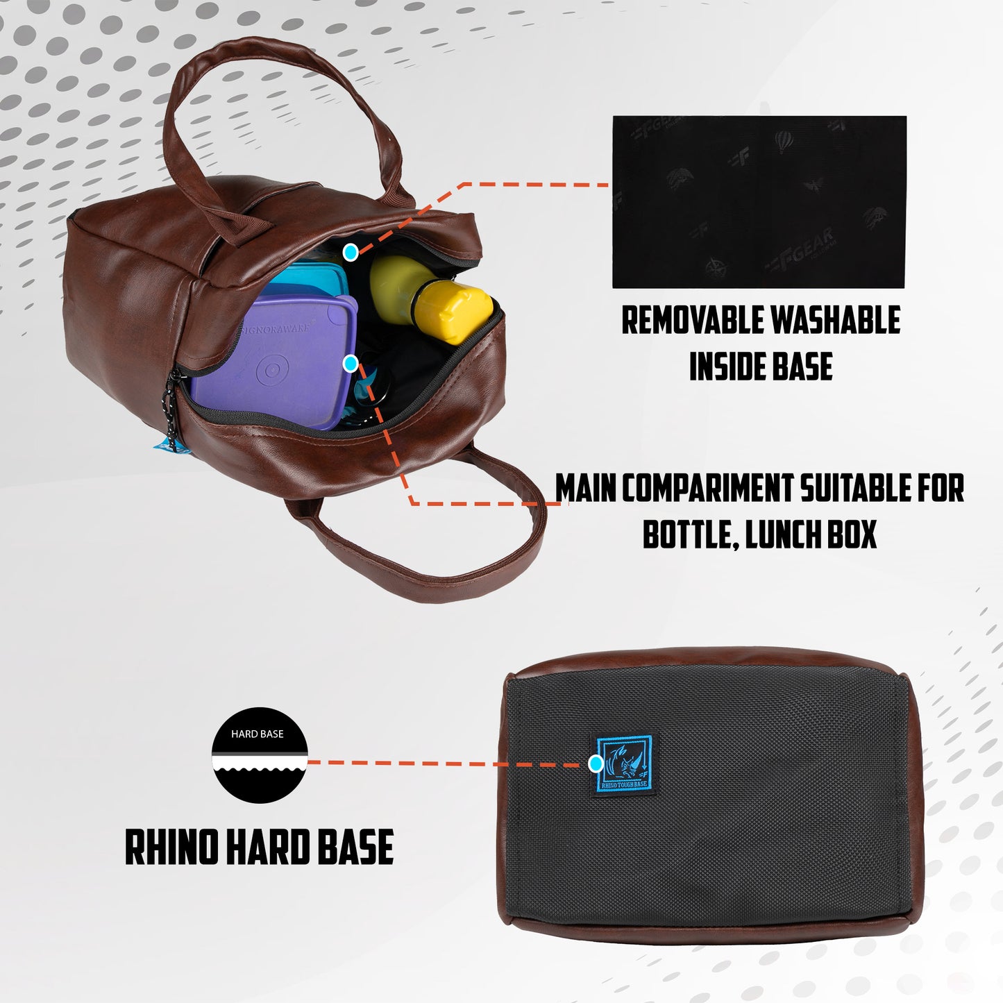 Modish 11L Tan Lunch Bag