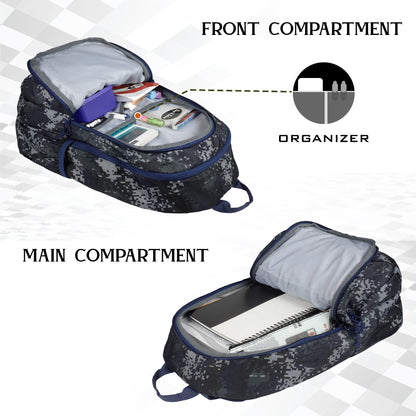 Military Crusader 30L Marpat Navy Digital Camo Backpack