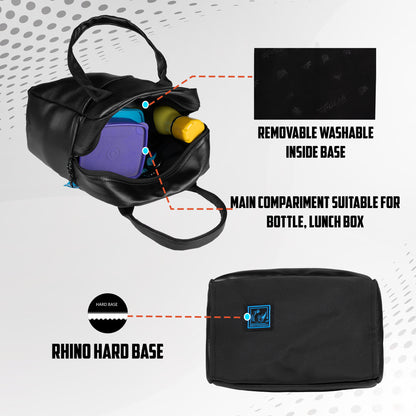Modish 11L Black Lunch Bag