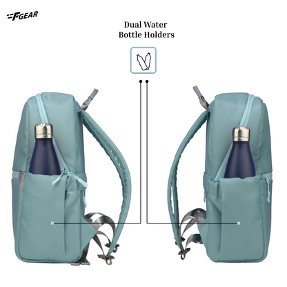 Cannes Light Green 12L Laptop Backpack