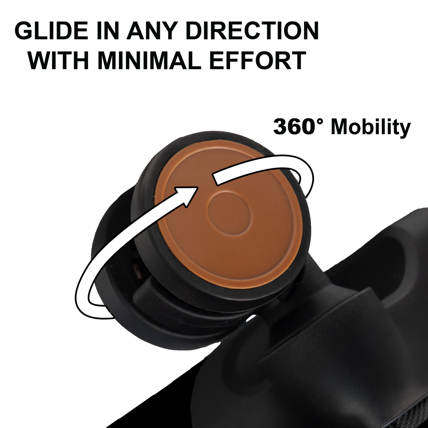 F Gear SoftAir Large Black Check-in Suitcase