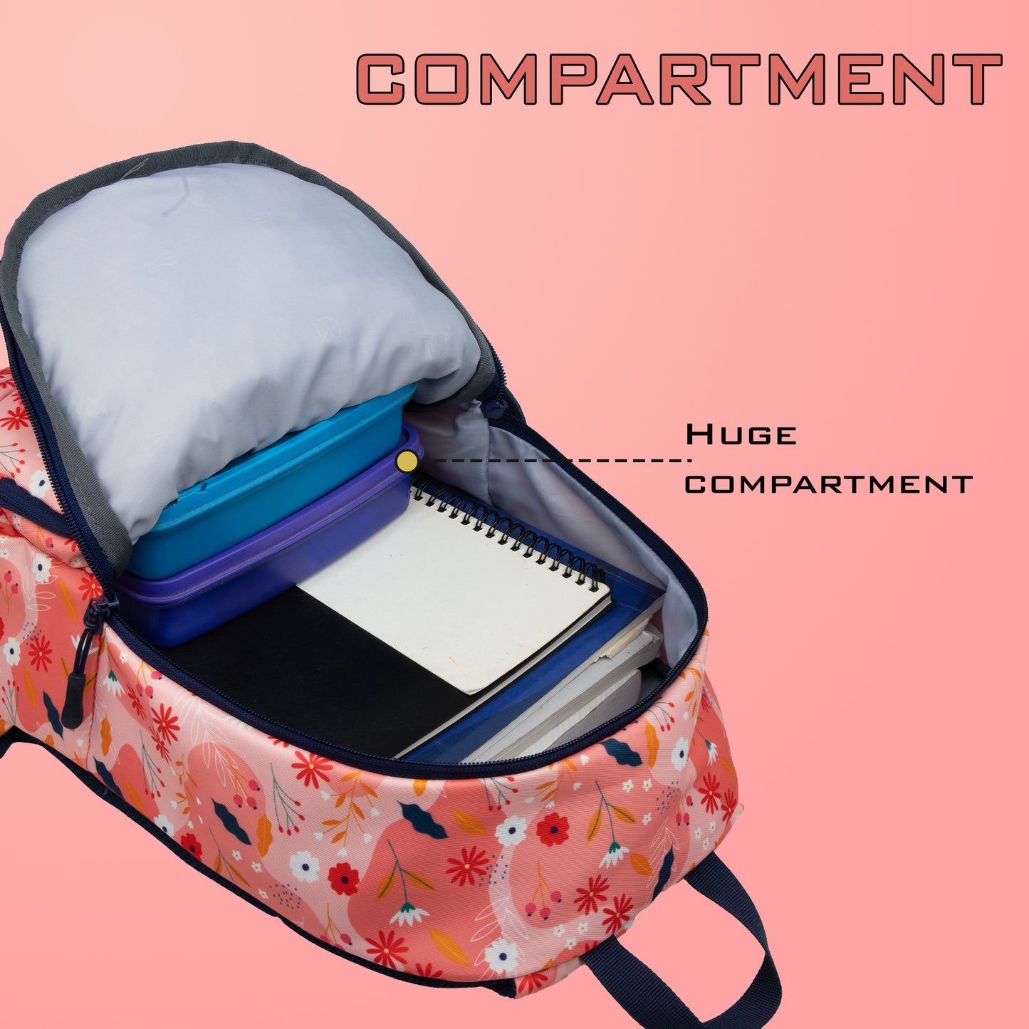 Fiona 13L Peach Pink Backpack