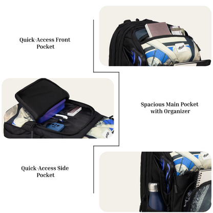 Akira Black 26L Backpack