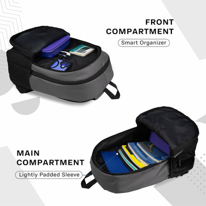 Bold 24L Grey Backpack