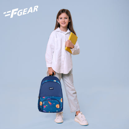 Chinook 21L Navy Blue Planets Backpack