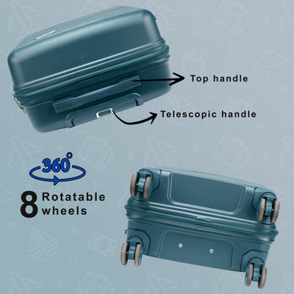 Aegis 22" Prussian Blue Cabin Small Suitcase