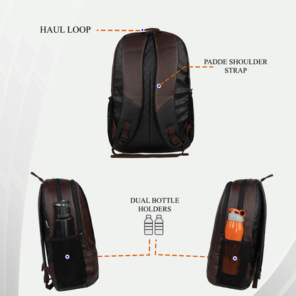 Burner 22L Brown Laptop Backpack