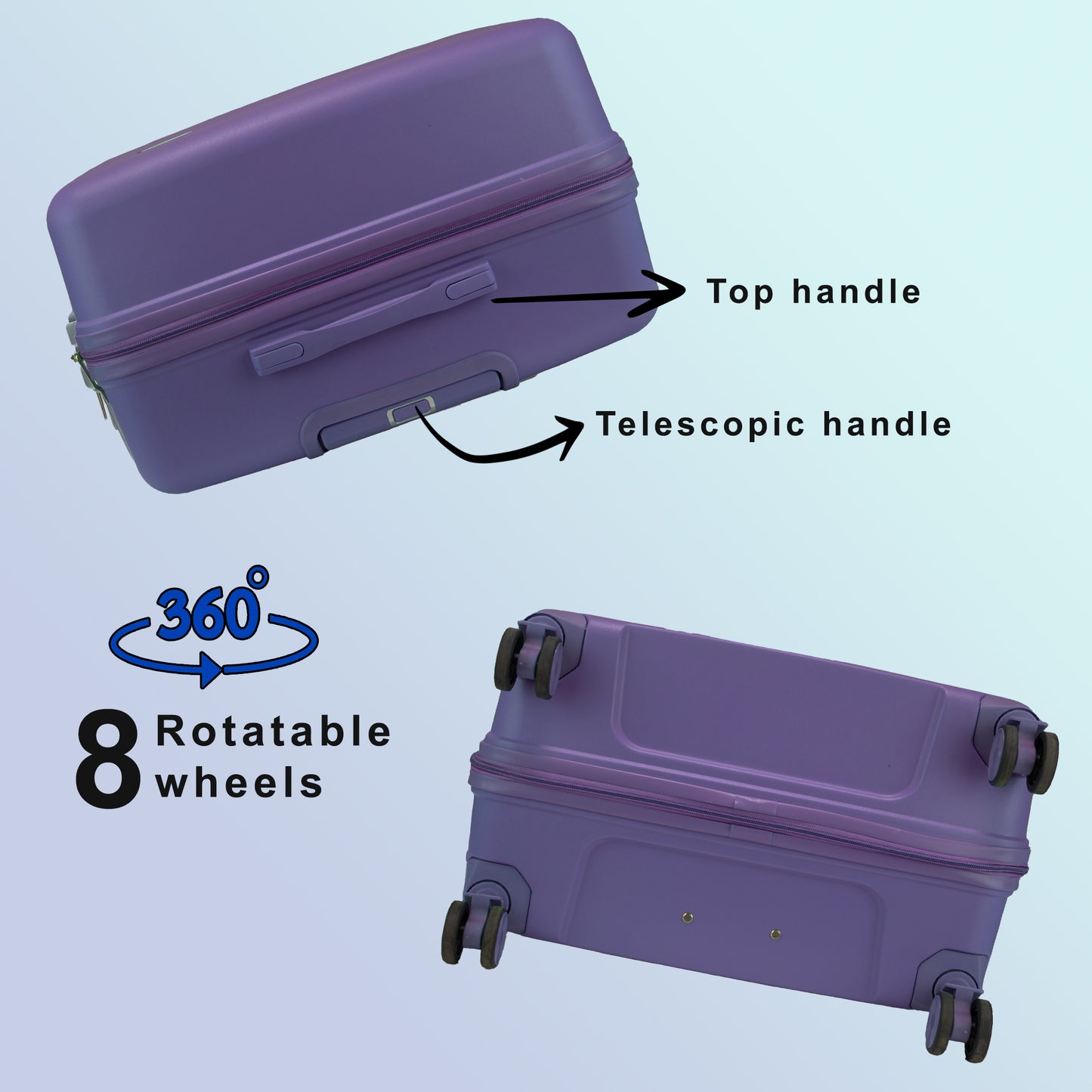 Aegis 26" Future Dusk Check-in Medium Suitcase