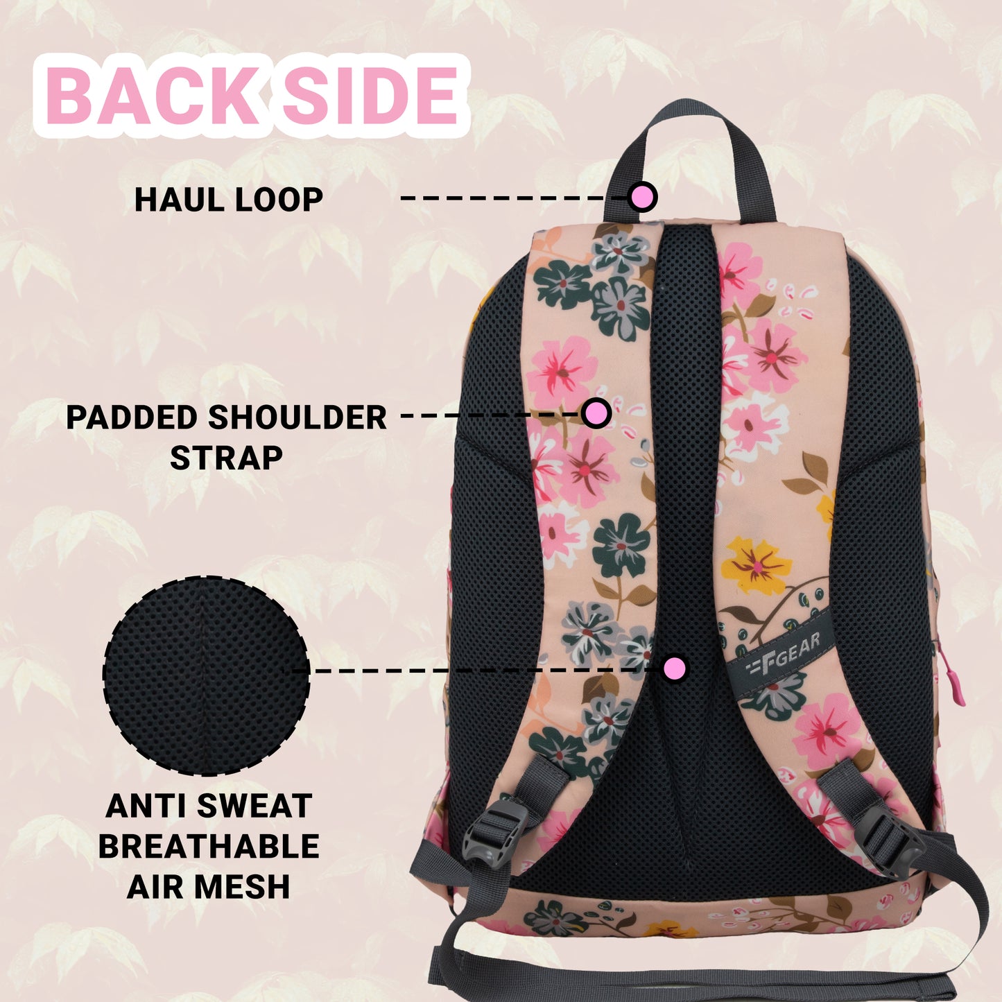 Celeste 12L Creamy Peach Backpack