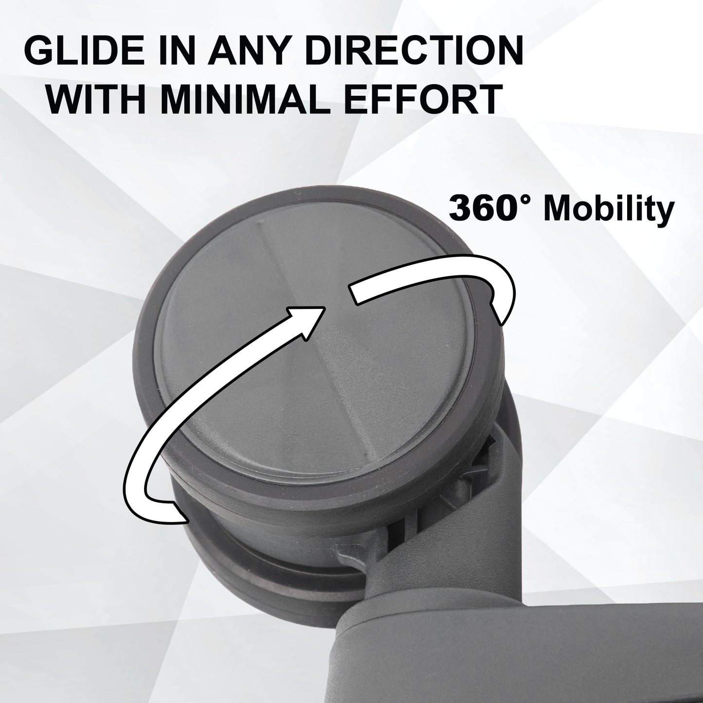 F Gear Myton Medium Front Opening Dark Grey Check-in Strolley