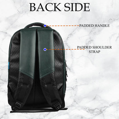 Luxur 25L Olive Green Laptop Backpack