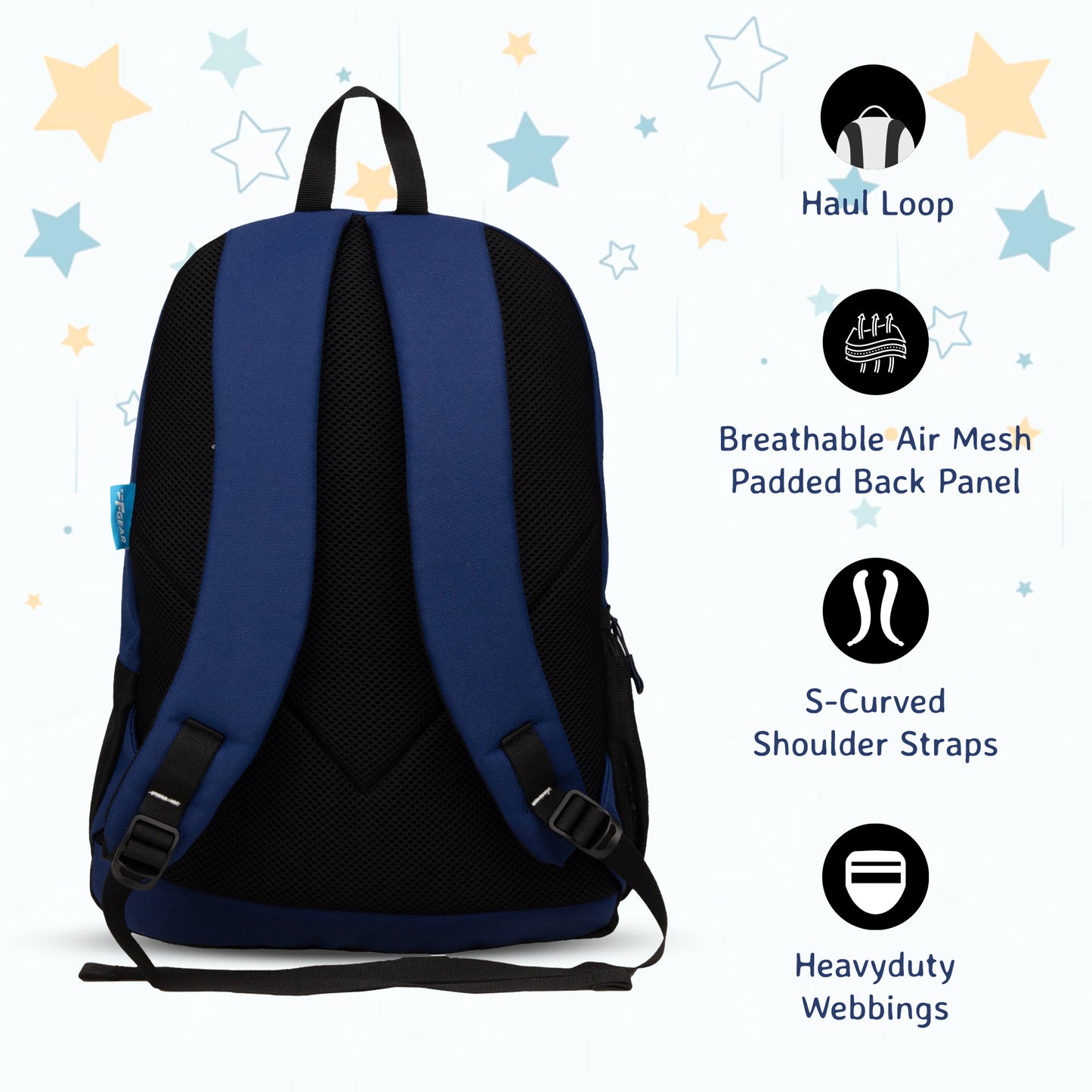 Spacewalker 21L Navy Blue Backpack