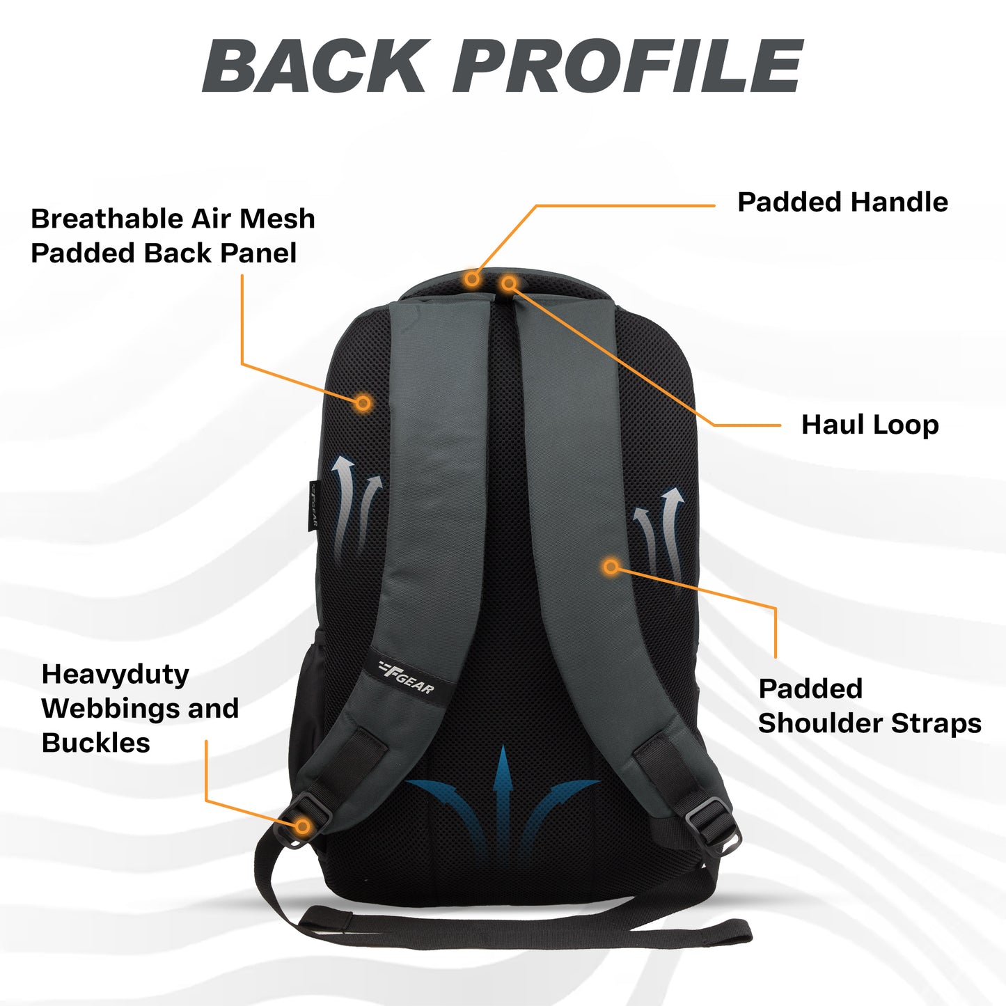 Itachi 31L Grey  Backpack