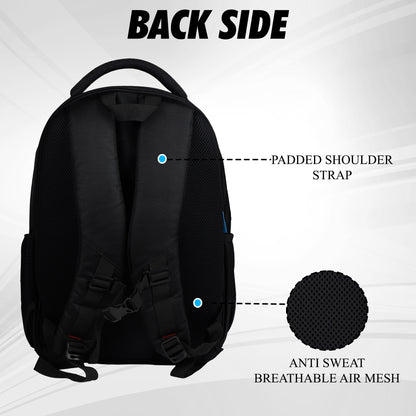 Royal 30L Black Laptop Backpack