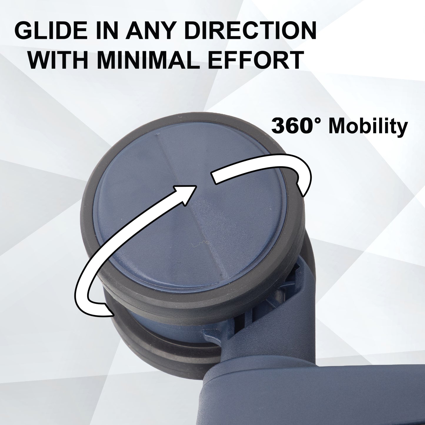 F Gear Myton Medium Front Opening Navy Check-in Strolley