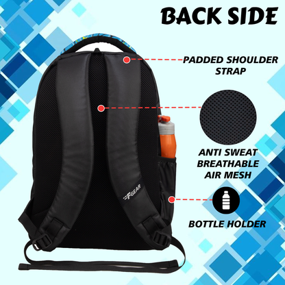 Panya 21L Black Blue Nested Backpack