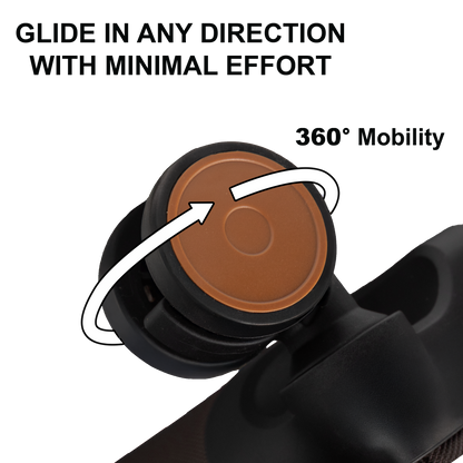 F Gear SoftAir Large Grey Check-in Suitcase