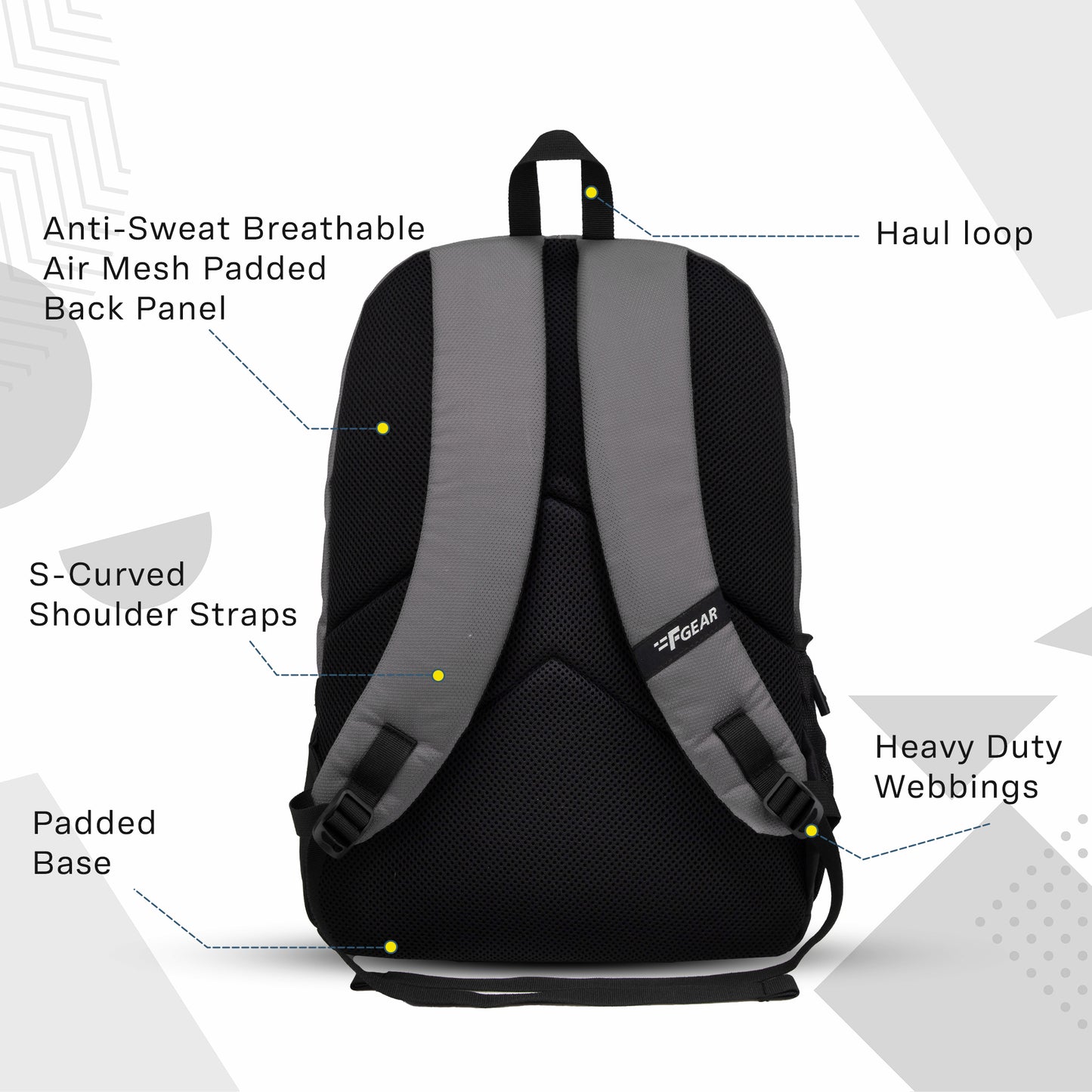 Bold 24L Grey Backpack