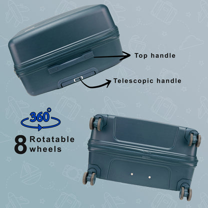 Aegis 30" Prussian Blue Check-in Large Suitcase