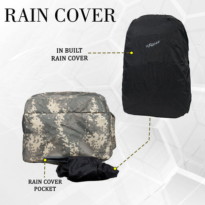 Military Raider 30L Marpat ACV Digital Camo Backpack With Rain Cover