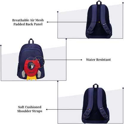 Cocoa 23L Rocket Navy Blue Backpack