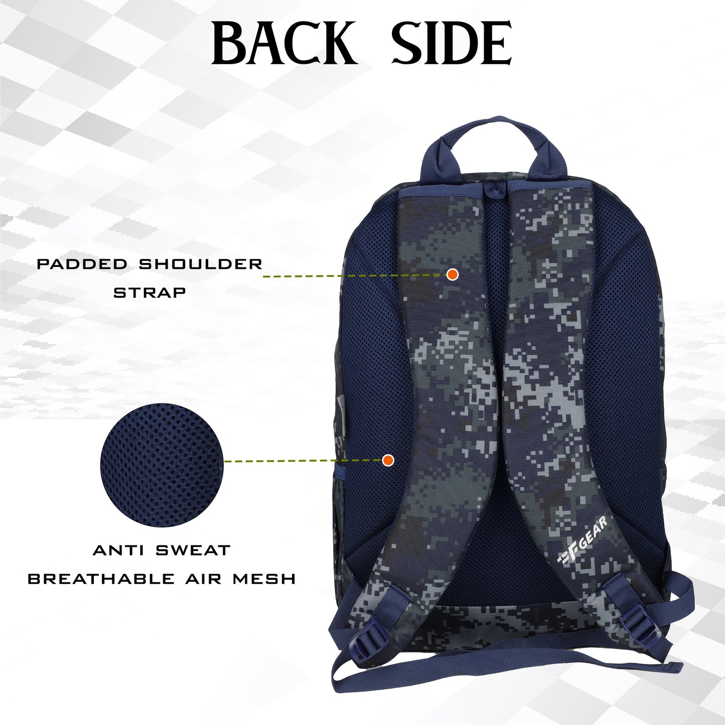 Military Crusader 30L Marpat Navy Digital Camo Backpack