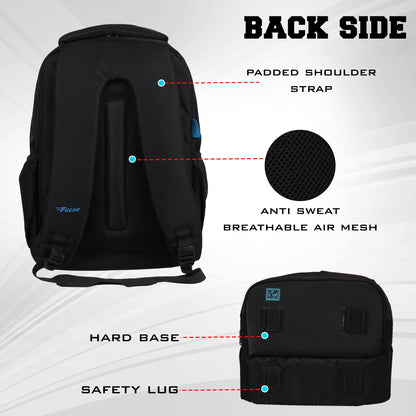 Booster V2 43L Black Laptop Backpack