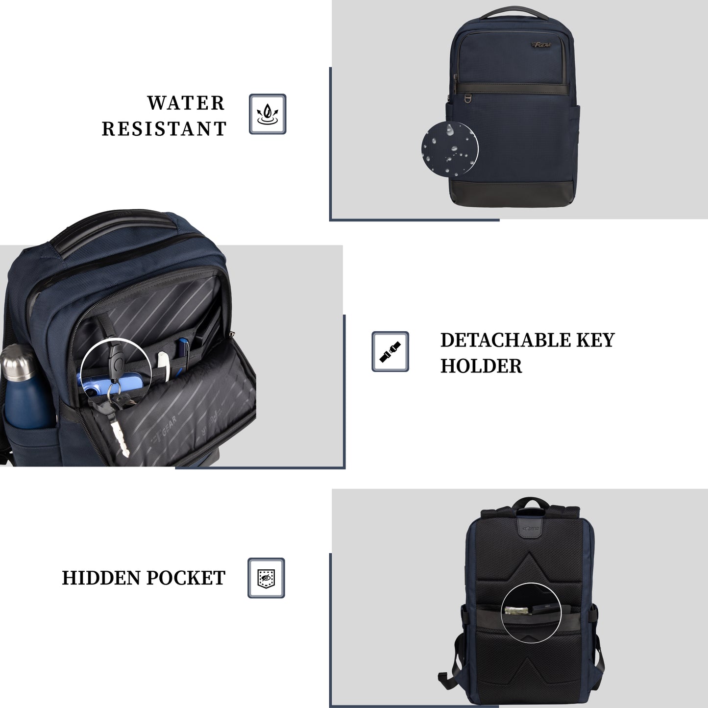 Hallstat 20L Blue Laptop Backpack