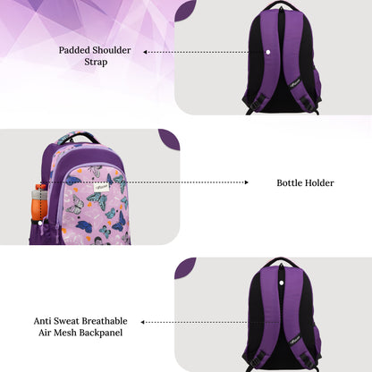 Panya 21L Dark Purple Lavender Papilio Backpack