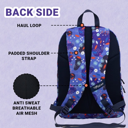 Celeste 12L Iris Floral Backpack