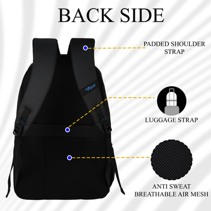 Ranch Black 26L Laptop Backpack