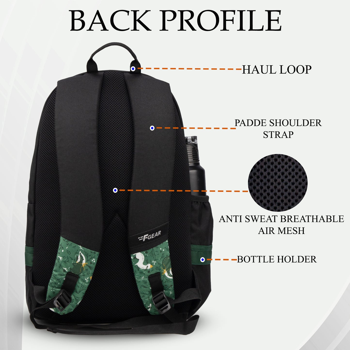 Burner 19L Warren Green Backpack