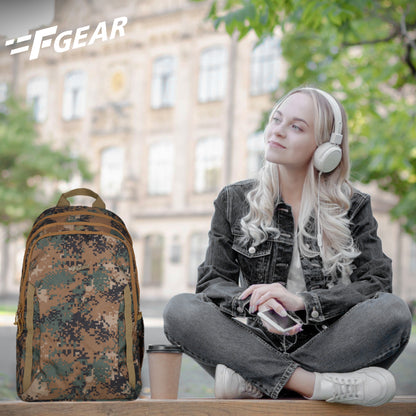 Military Raider 30L Marpat WL Digital Camo Backpack With Rain Cover