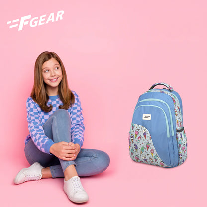 Haven 22L IceBlue Waffle Backpack