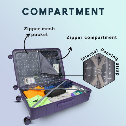 Aegis 26" Future Dusk Check-in Medium Suitcase