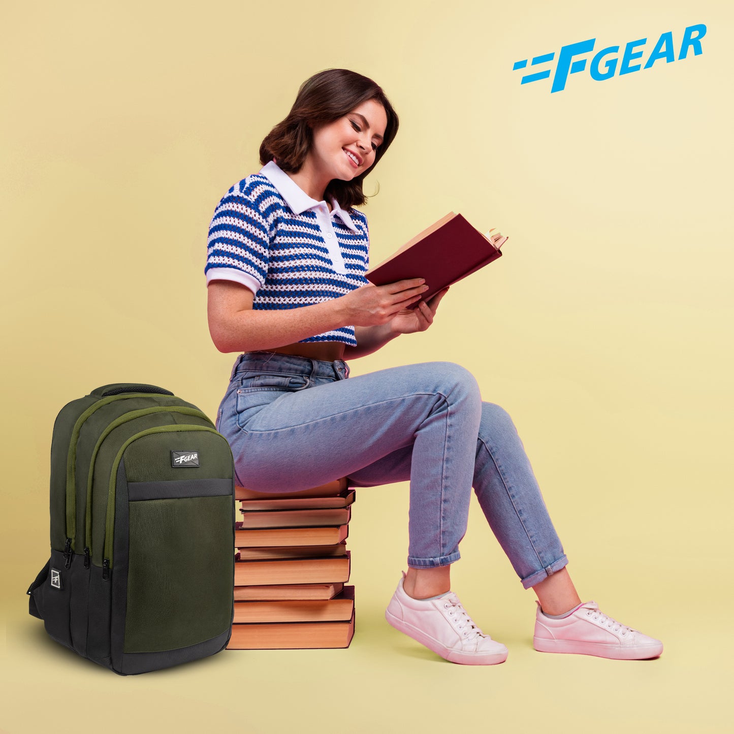 Itachi 31L Olive Green Backpack