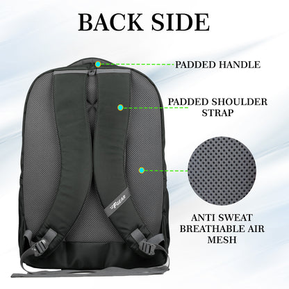 Airmate 29L DK Grey Backpack with raincover
