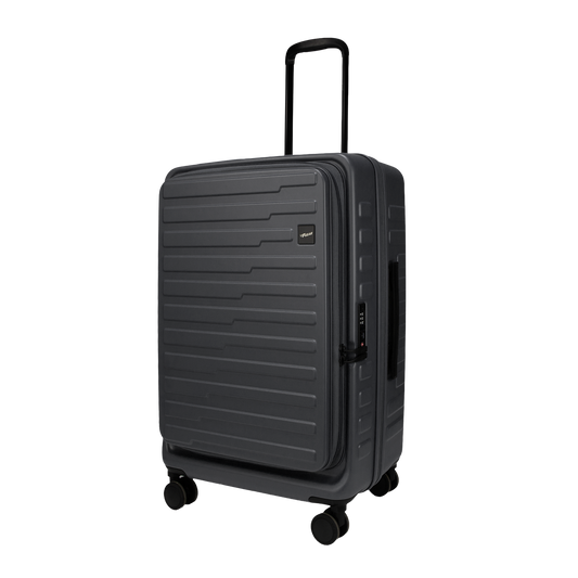 Sedona Medium Steel Grey 67 cms Front-Opening Strolley