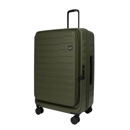 Sedona Large Army Green 79 cms Front-Opening Strolley