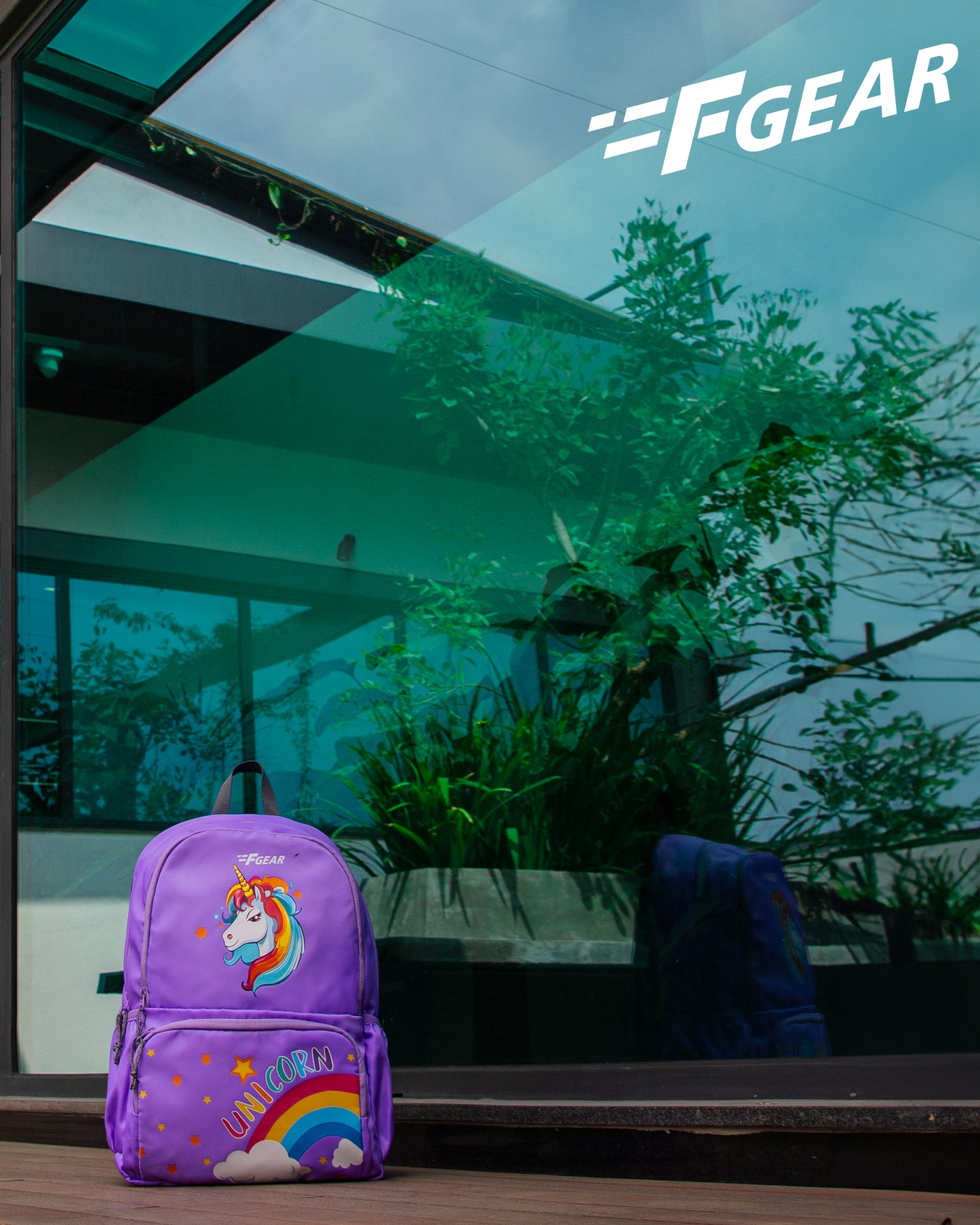 Unicorn 22L Lavender Kids Backpack